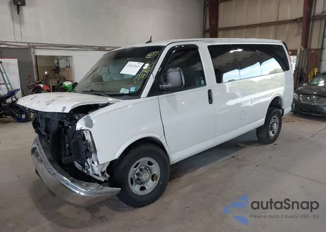 2012 Chevrolet Express 2500 Lt z USA, uszkodzony, nr VIN 1GAWGRFG5C1138266